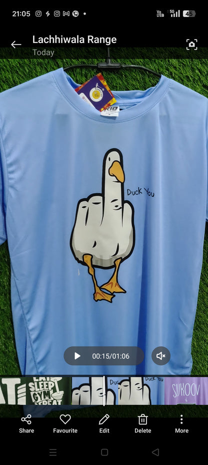 SKY BLUE T-SHIRT (DRYFIT)